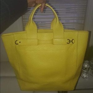 Yellow purse